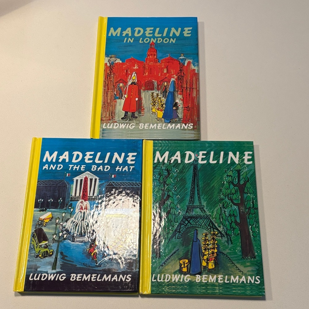 Madeline Hardcover 3 Book Set by Ludwig Bemelmans